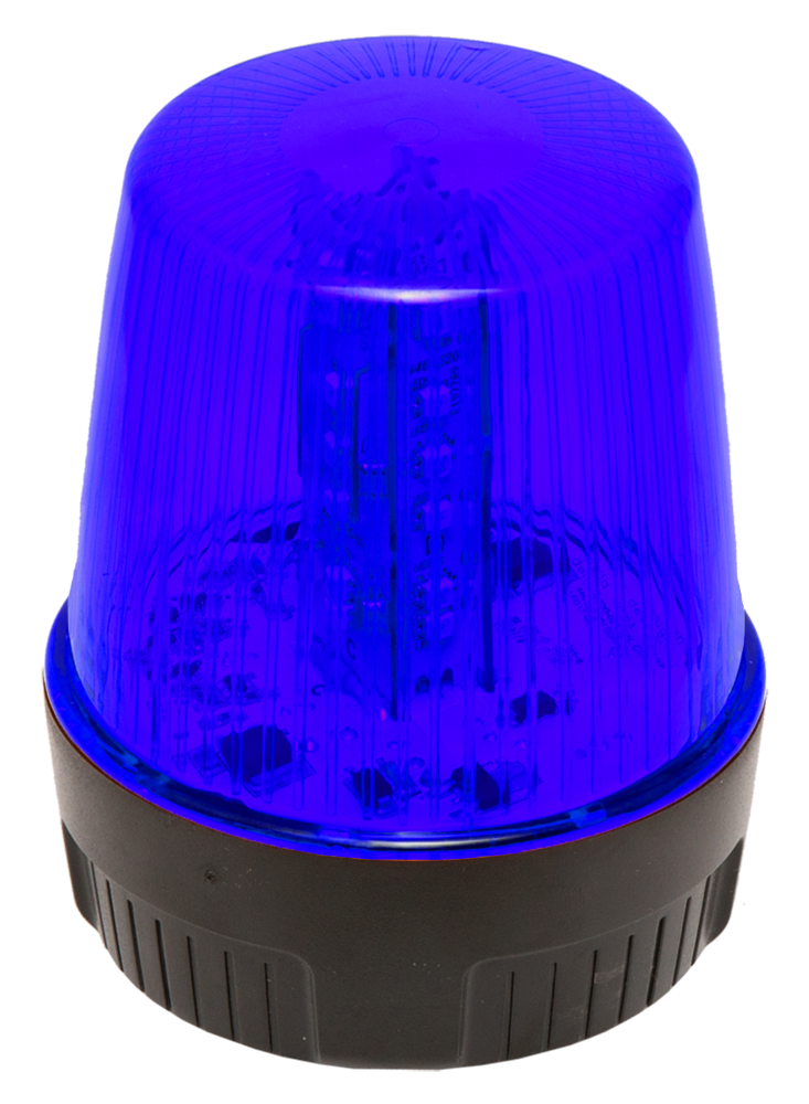 blue led beacon light