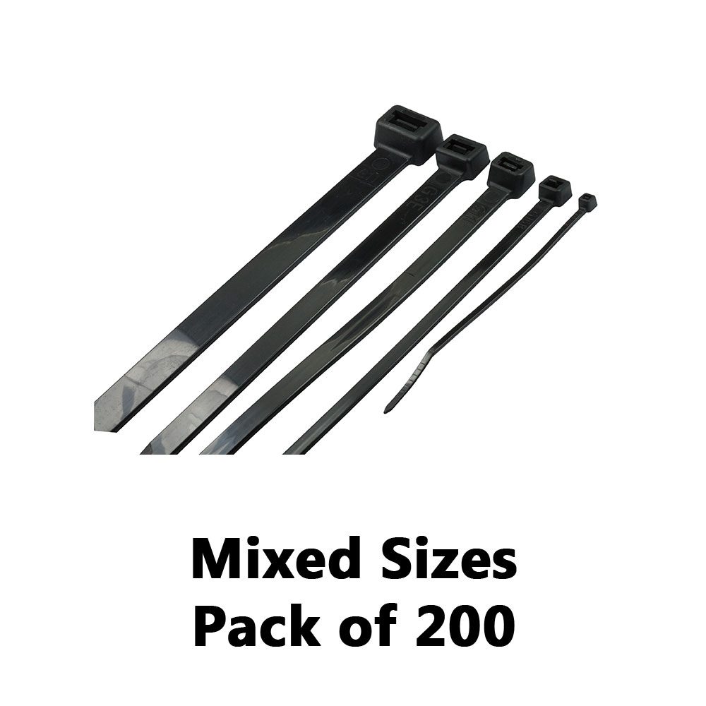 cable tie sizes